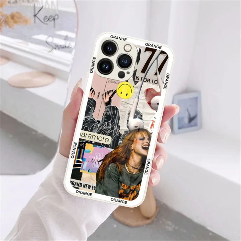 Paramore White Phone Case