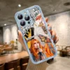 COOL Paramore Orange Phone Case Red Blue Glass For iPhone 13 14 12 11 Pro Max 9 - Paramore Band Store