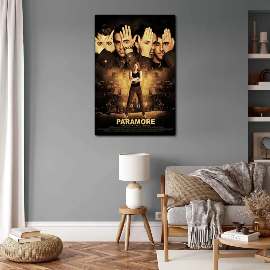 paramore Poster Decorative Painting Canvas Poster Gift Wall Art Living Room Posters Bedroom Painting 8 - Paramore Band Store